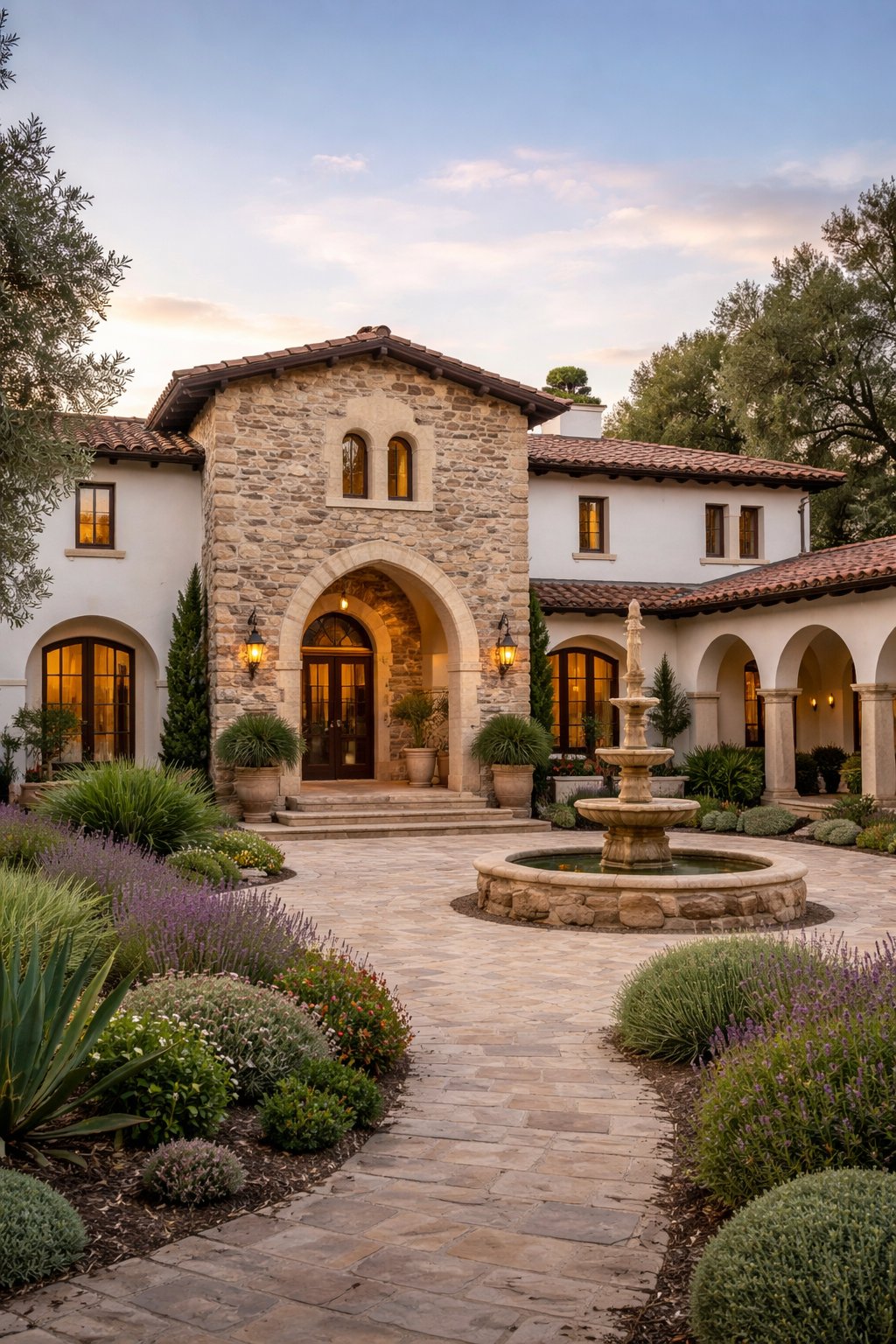 Modern home with pool and landscape design by Diversified Design Studio